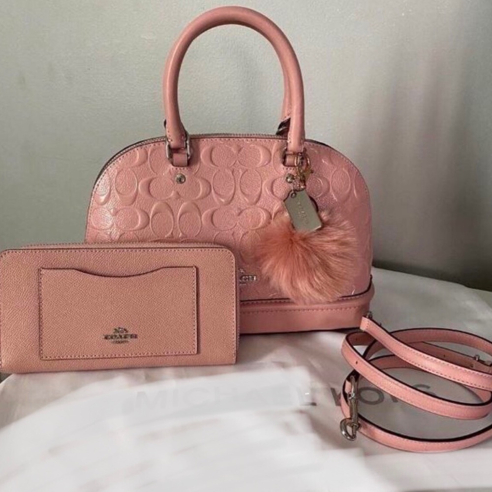 Coach mini Sierra Satchel and wallet